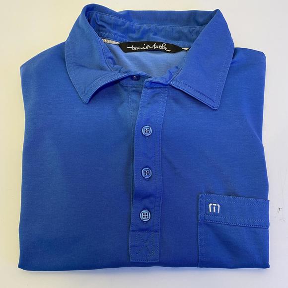 TravisMathew blue polo M - Golf - Picture 9 of 9